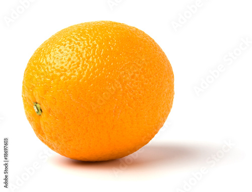 orange isolated on white background