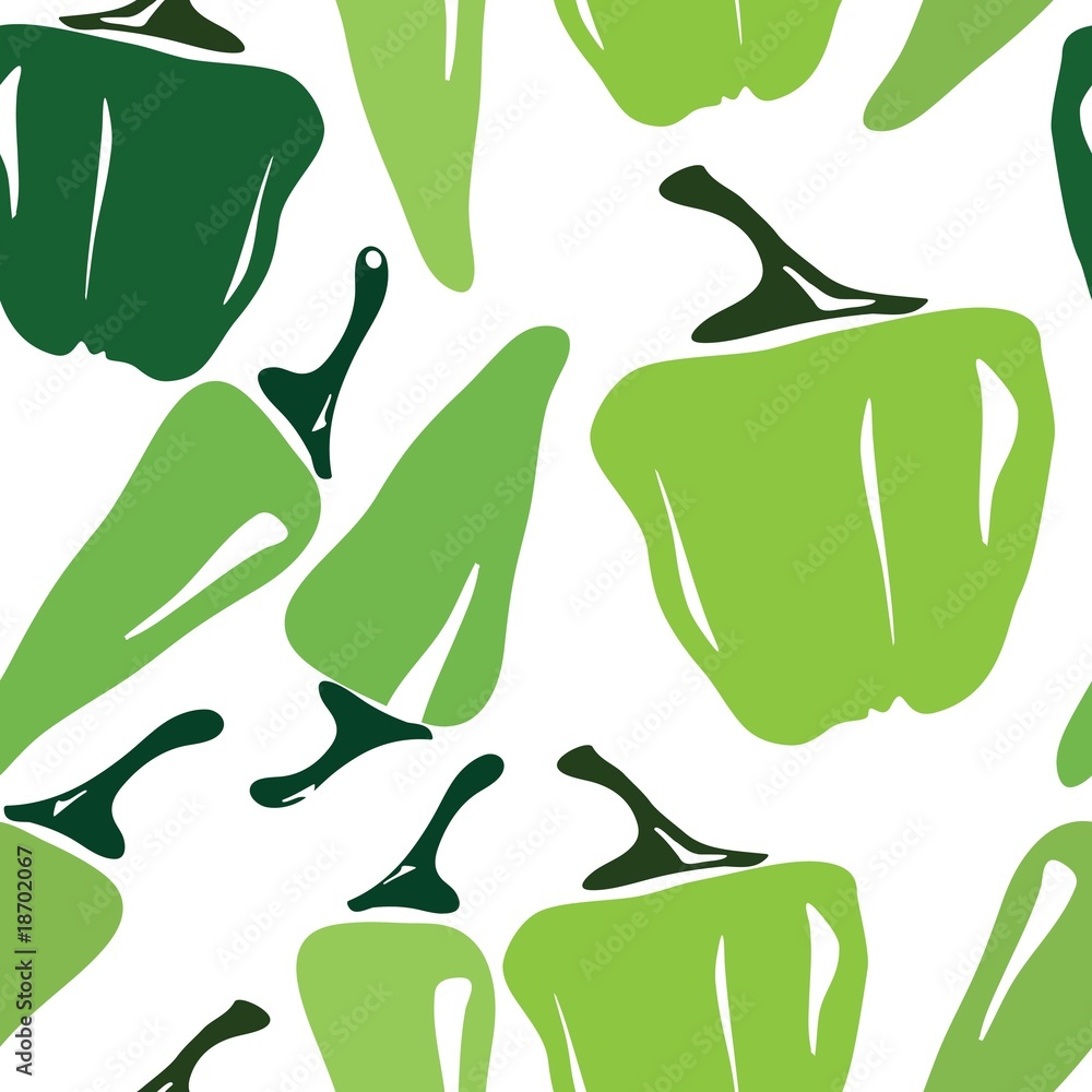Seamless Chili Pepper wallpaper Stock Vector | Adobe Stock