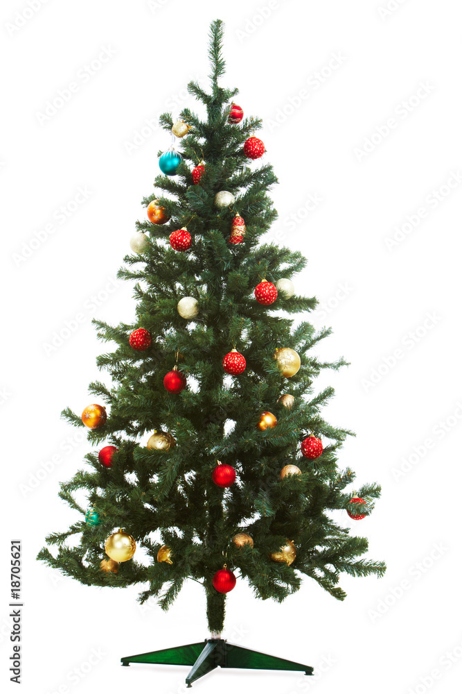 Decorated firtree Decorated firtree