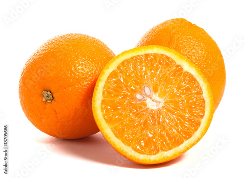 oranges and slice