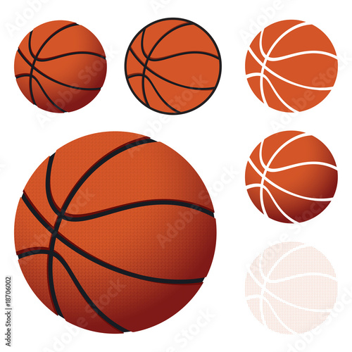 selection of basketball