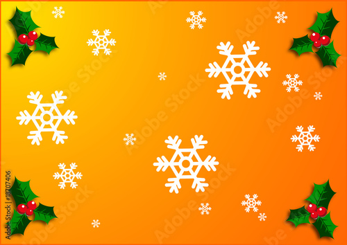 Fondo navidad orange
