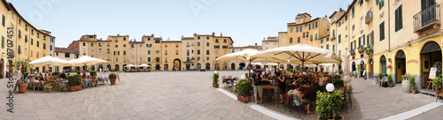 Lucca Marktplatz Toskana Panorama