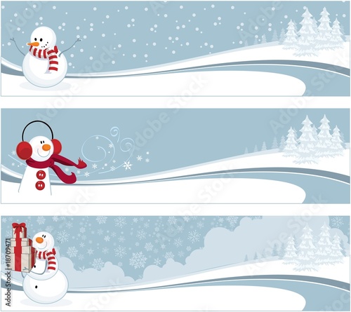 winter banners
