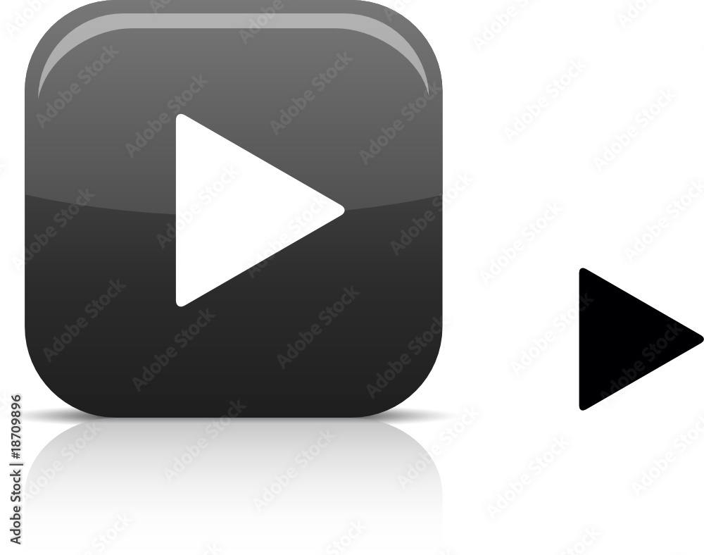 Play beautiful icon. Vector illustration. Play beautiful icon. Vector illustration.