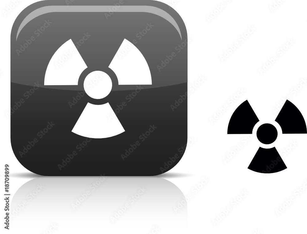 Radiation beautiful icon. Vector illustration. Radiation beautiful icon. Vector illustration.