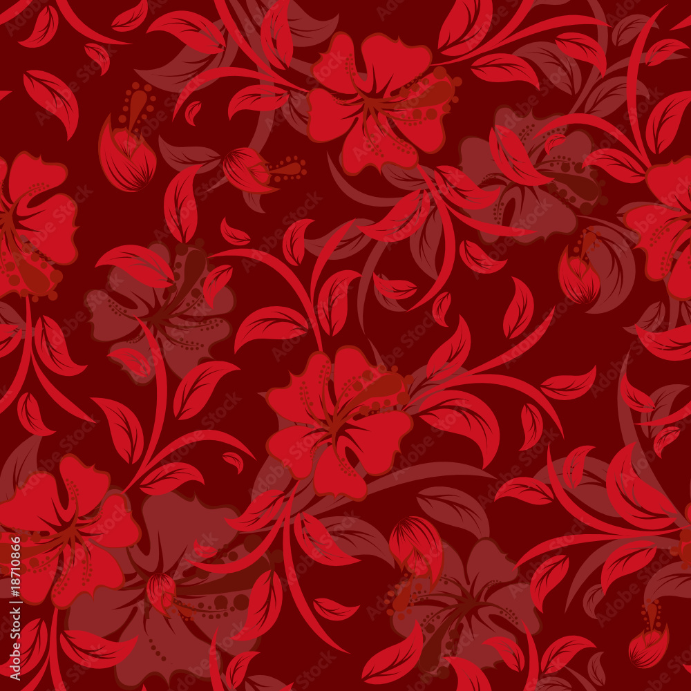 seamles floral pattern seamles floral pattern