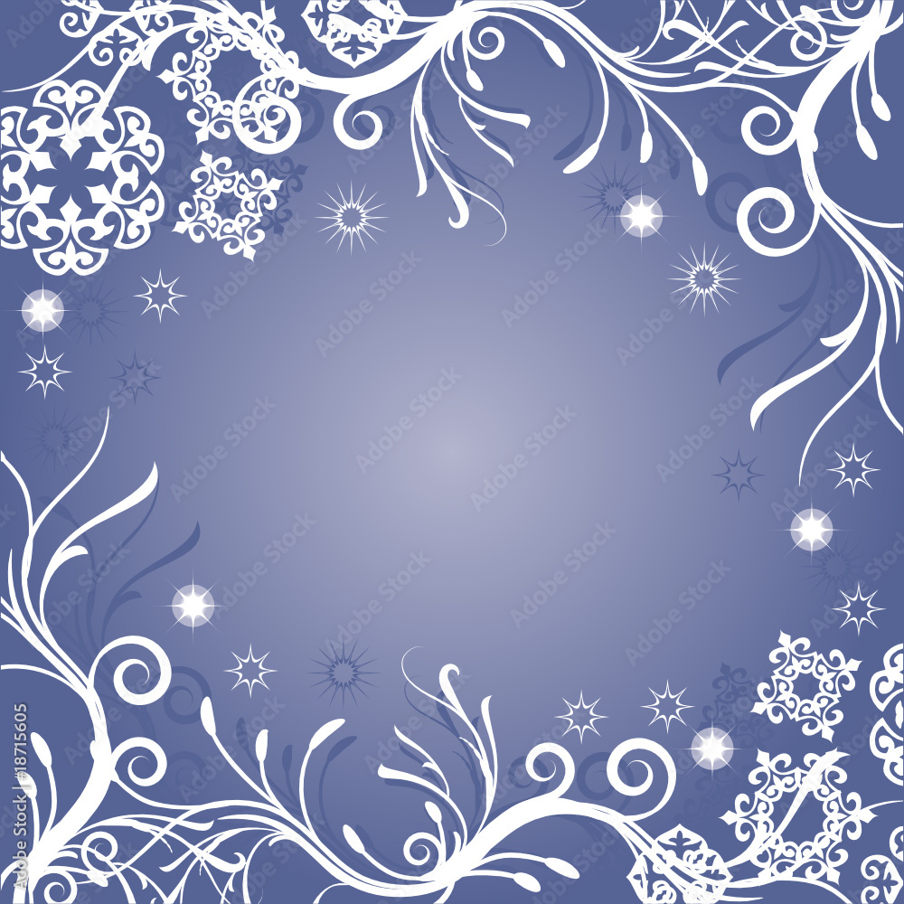 abstract winter card with place for your text abstract winter card with place for your text