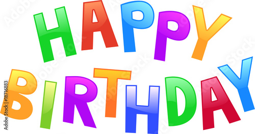 happy birthday graffiti