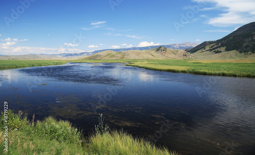 Flusslandschaft Snake River im Teton Nationalpark