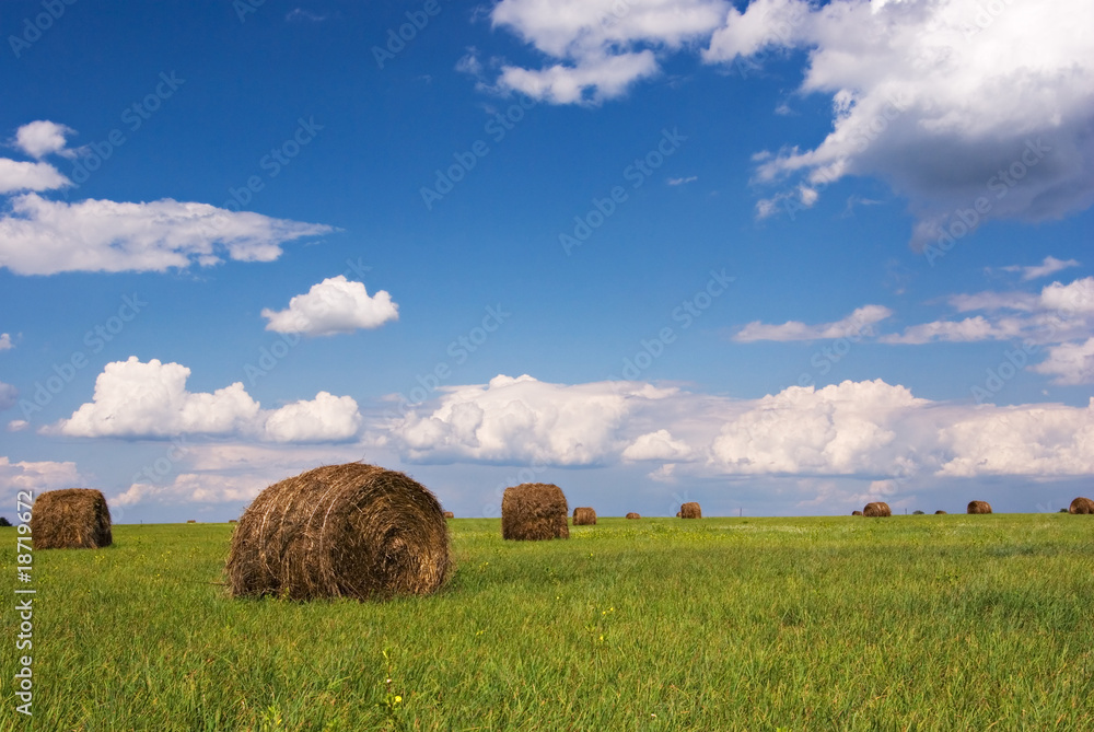 Straw bales