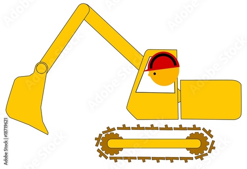a shovel man