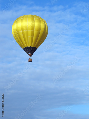Hot Air Balloon and Blue Sky