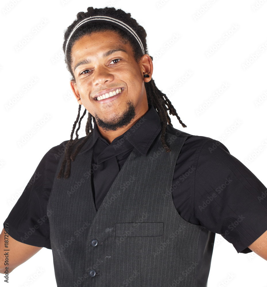 Handsome African businessman Handsome African businessman