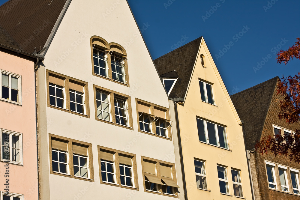Alte Häuser, Köln Altstadt