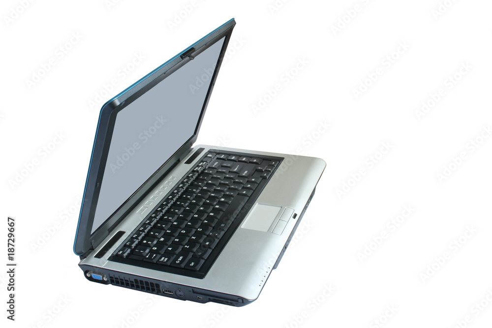 Laptop Comptuters side view Laptop Comptuters side view