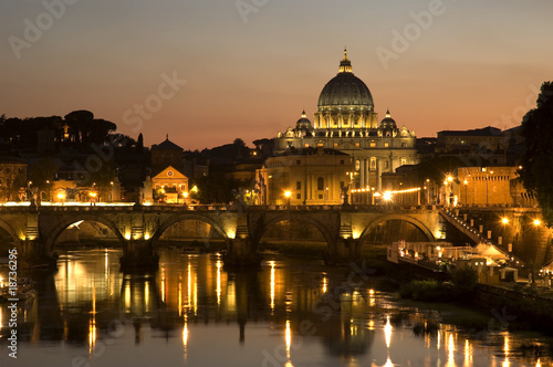 San Pietro al tramonto - Roma © max61