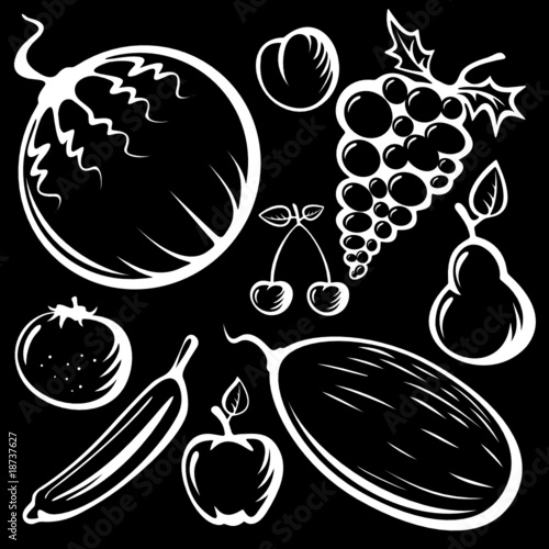 fruits set