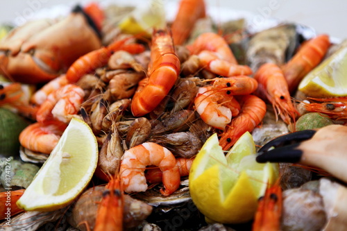 Fototapeta Naklejka Na Ścianę i Meble -  Plateau de fruits de mer