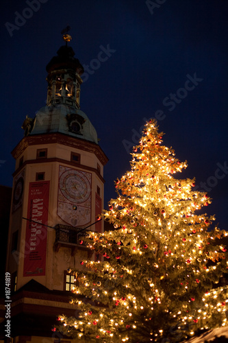 Leipziger Weihnachtsmarkt Weihnachtsbaum