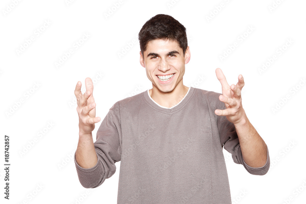 happy young casual man portrait happy young casual man portrait