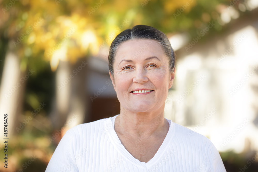 Bright autumn portrait Bright autumn portrait