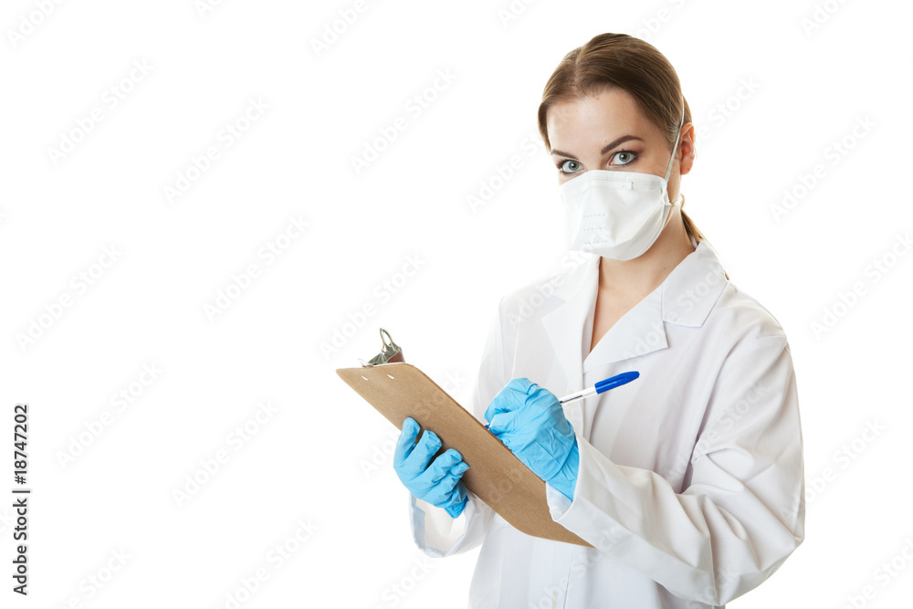 Nurse with Clipboard Nurse with Clipboard