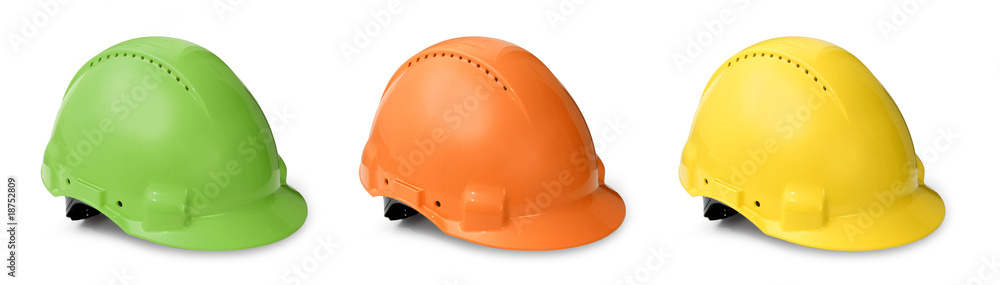 Hard hat color collection Hard hat color collection