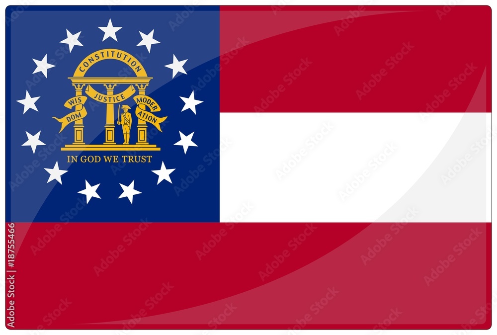 drapeau glassy georgie georgia flag drapeau glassy georgie georgia flag