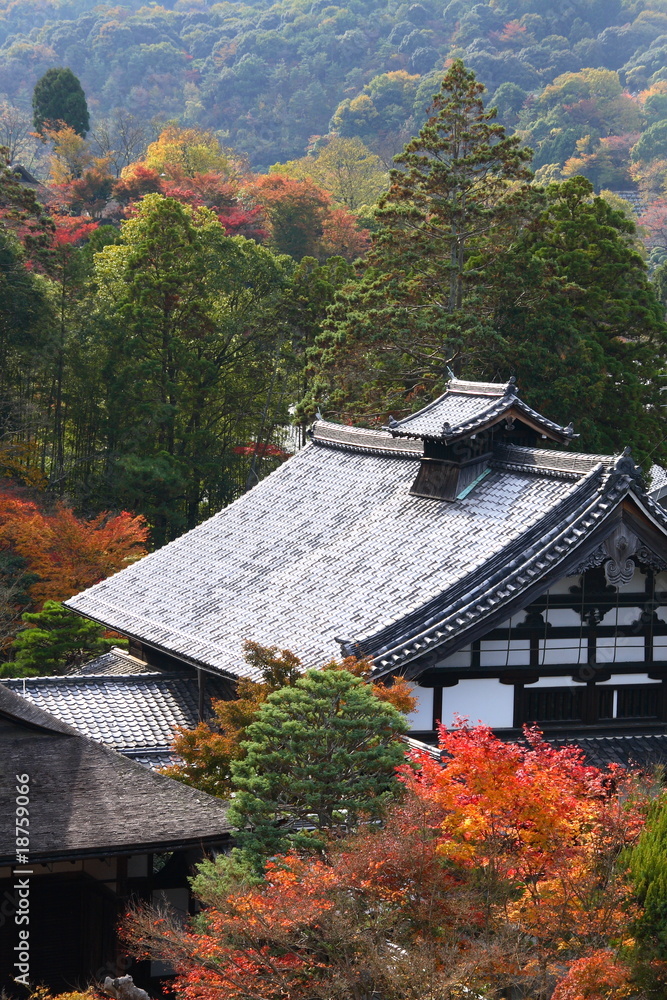 Architecture japonaise à Kyoto (Nanzen-ji temple) Architecture japonaise à Kyoto (Nanzen-ji temple)