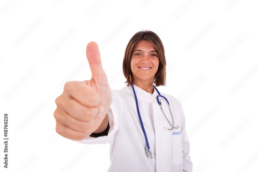 friendly female doctor