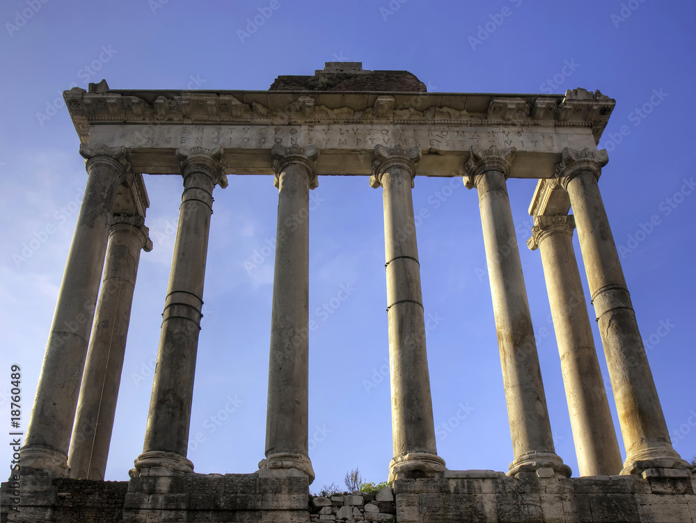 Saturn Temple on the Forum Romanum