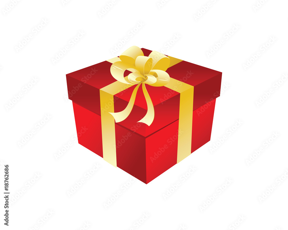 Gift box with bow Gift box with bow