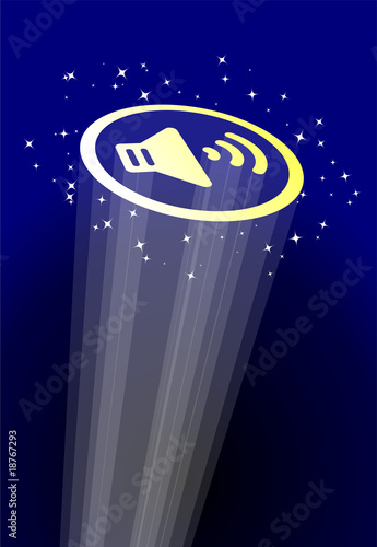 sound speaker background