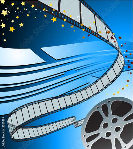 Film strip background