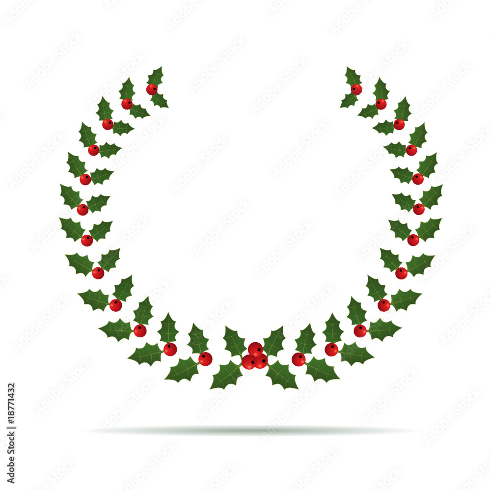 Couronne houx Couronne houx