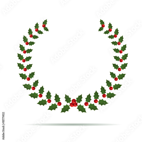 Couronne houx