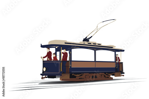 vintage tram