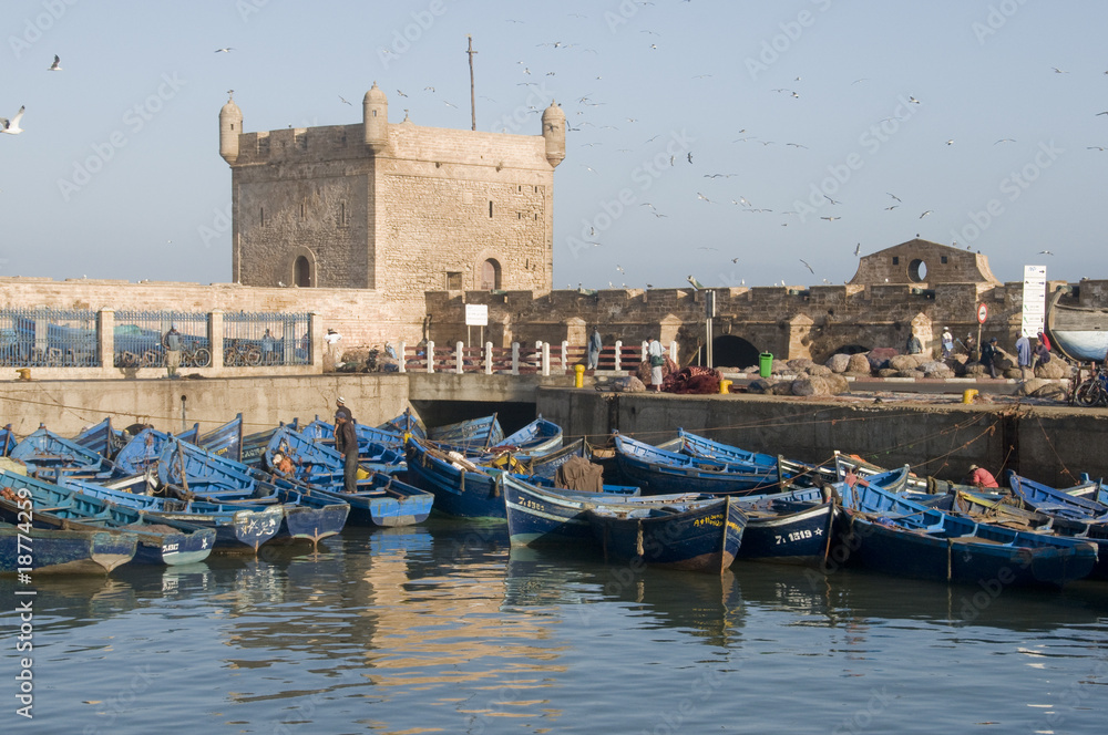Port d'Essaouira, Maroc