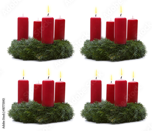 Erster, Zweiter, Dritter, Vierter Advent