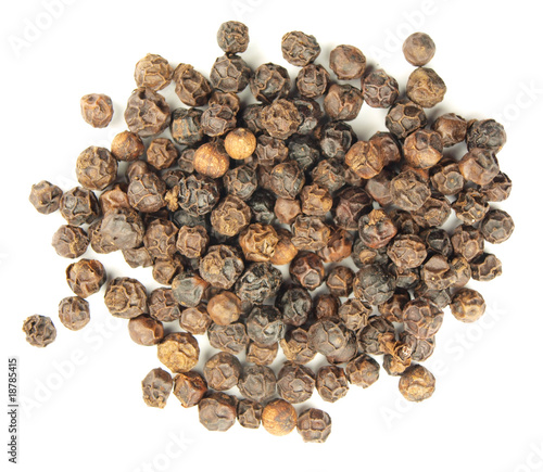 Allspice isolated on white