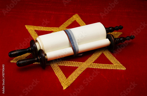 Fotografia, Obraz Jewish scroll