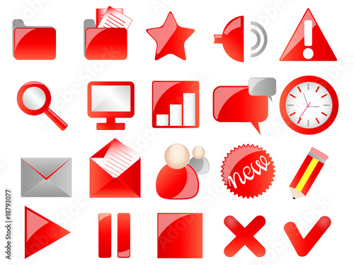 Red Icons