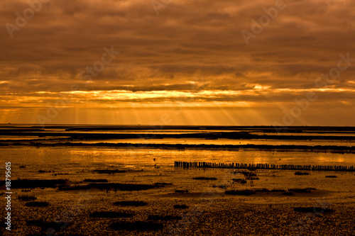 Sonnenuntergang Nordsee