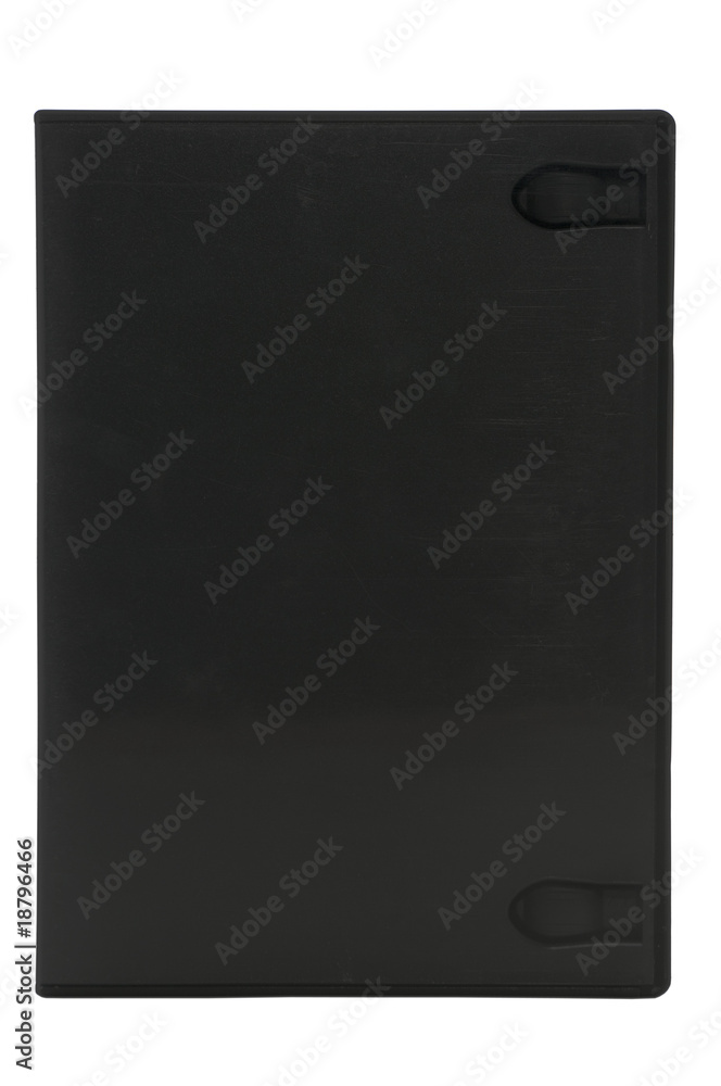 DVD case on white with clipping path DVD case on white with clipping path