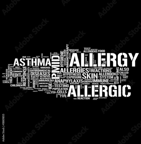 allergy words related concepts	