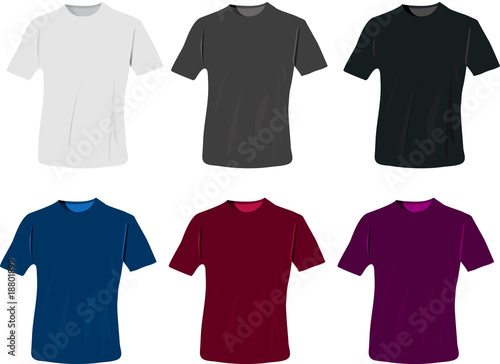 T-shirt design template