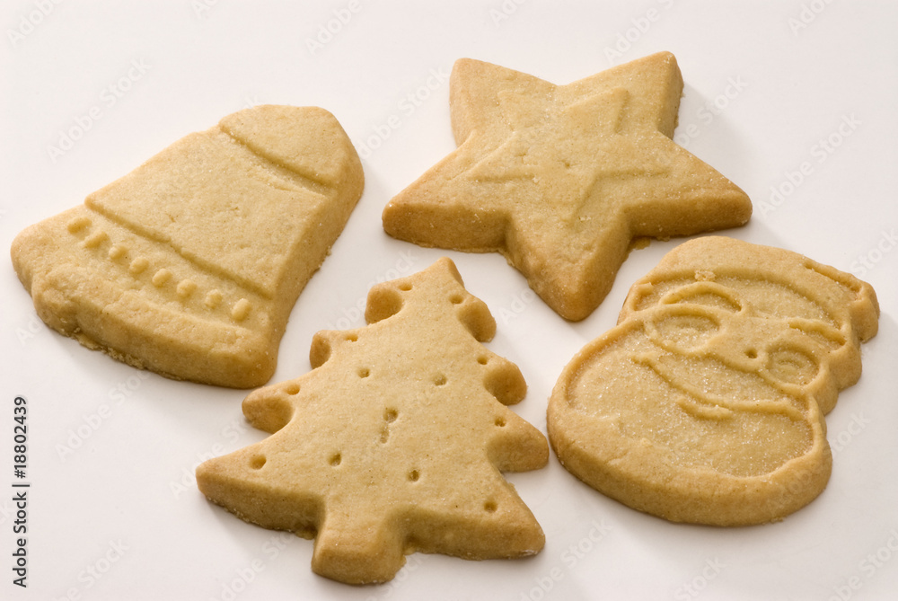 Assorted Christmas cookies. Assorted Christmas cookies.