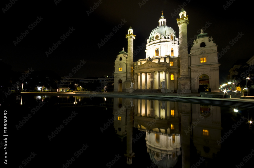 Obraz premium Karlskirche