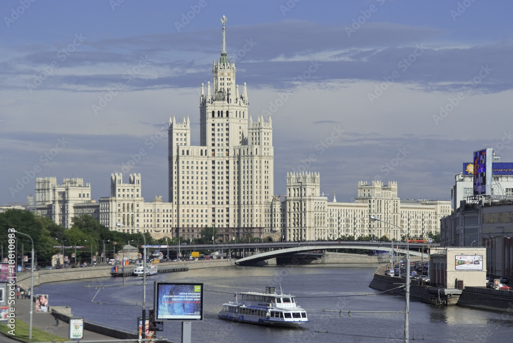 Russland - Moskau, Stalin-Architektur, Moskwa
